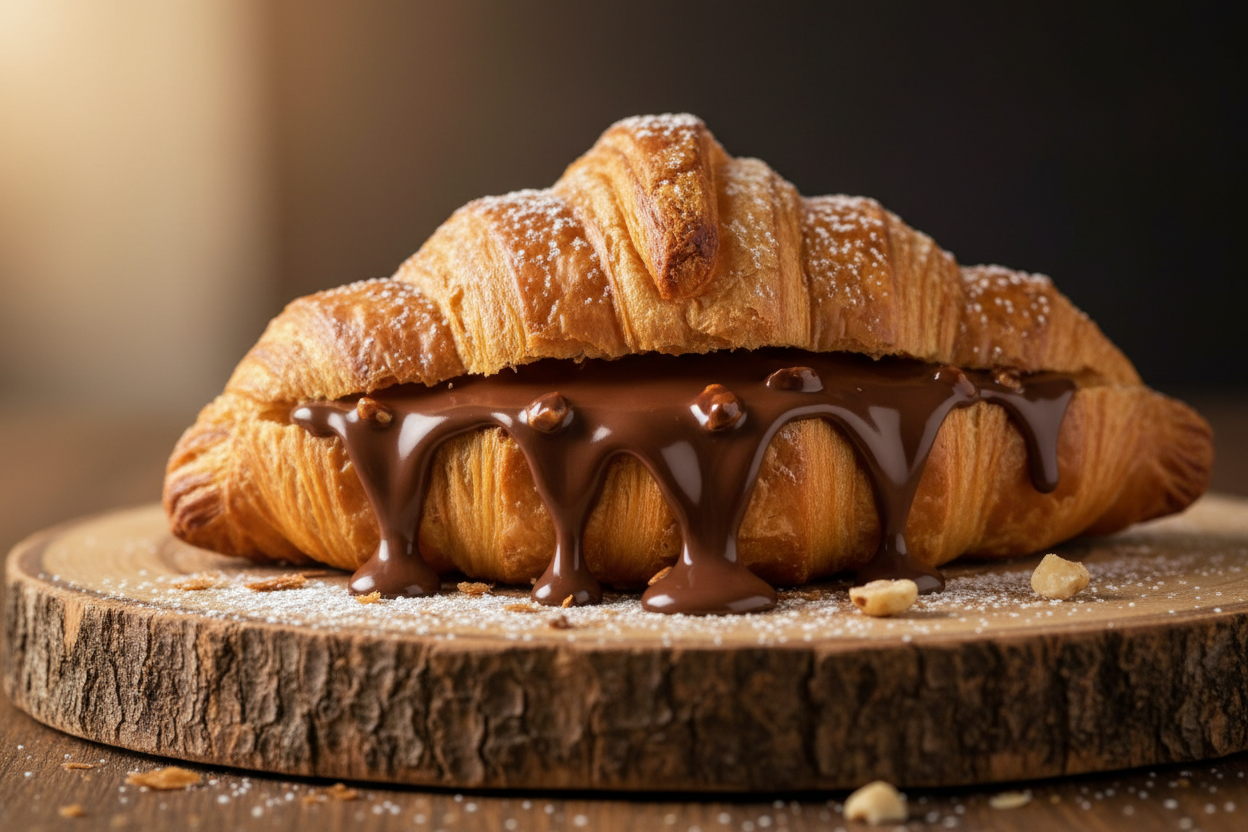 croissant nutella