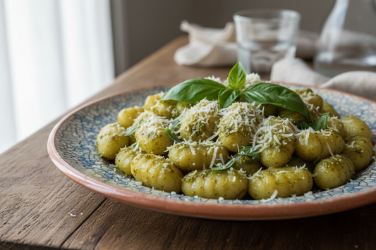gnocchi al pesto